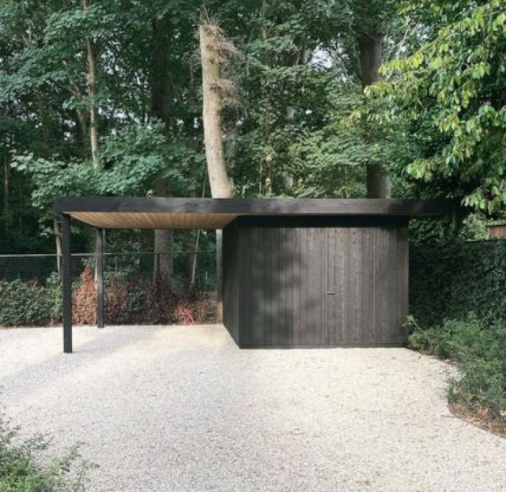 Behandlung und Veredelung von Holzcarports Behandlung und Veredelung von Holzcarports